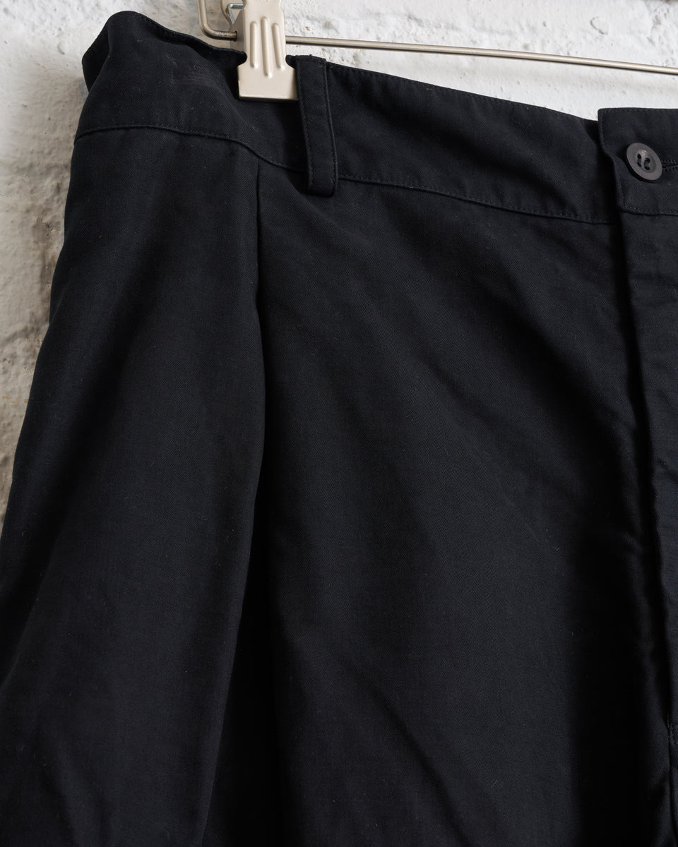 CHEZ VIDALENC, COTTON ATA, GARY ARTIST PANTS, BLACK – 180 The Store
