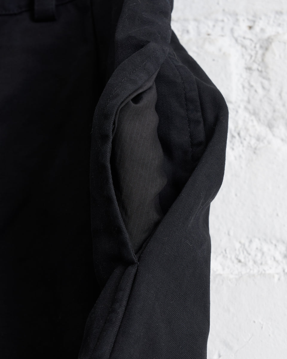 CHEZ VIDALENC, COTTON ATA, GARY ARTIST PANTS, BLACK – 180 The Store