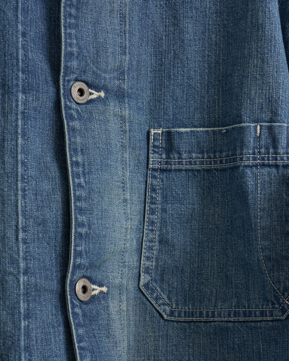 ジャケット・アウター chimala | KNIT DENIM STANDCOLLAR JACKET chimala | KNIT DENIM STANDCOLLAR JACKET