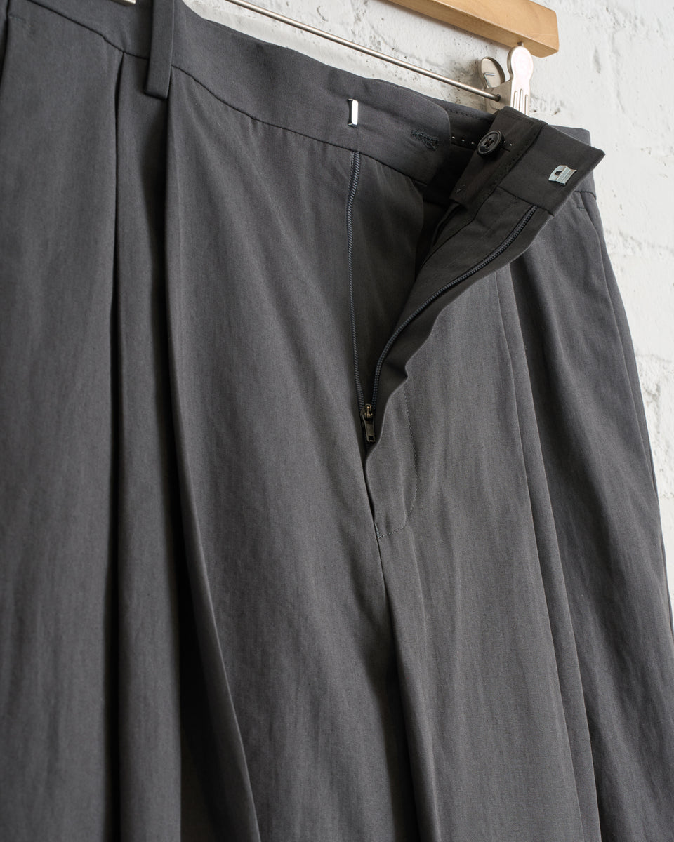 DRIES VAN NOTEN, PHOENIX PANTS, DARK GRAY – 180 The Store