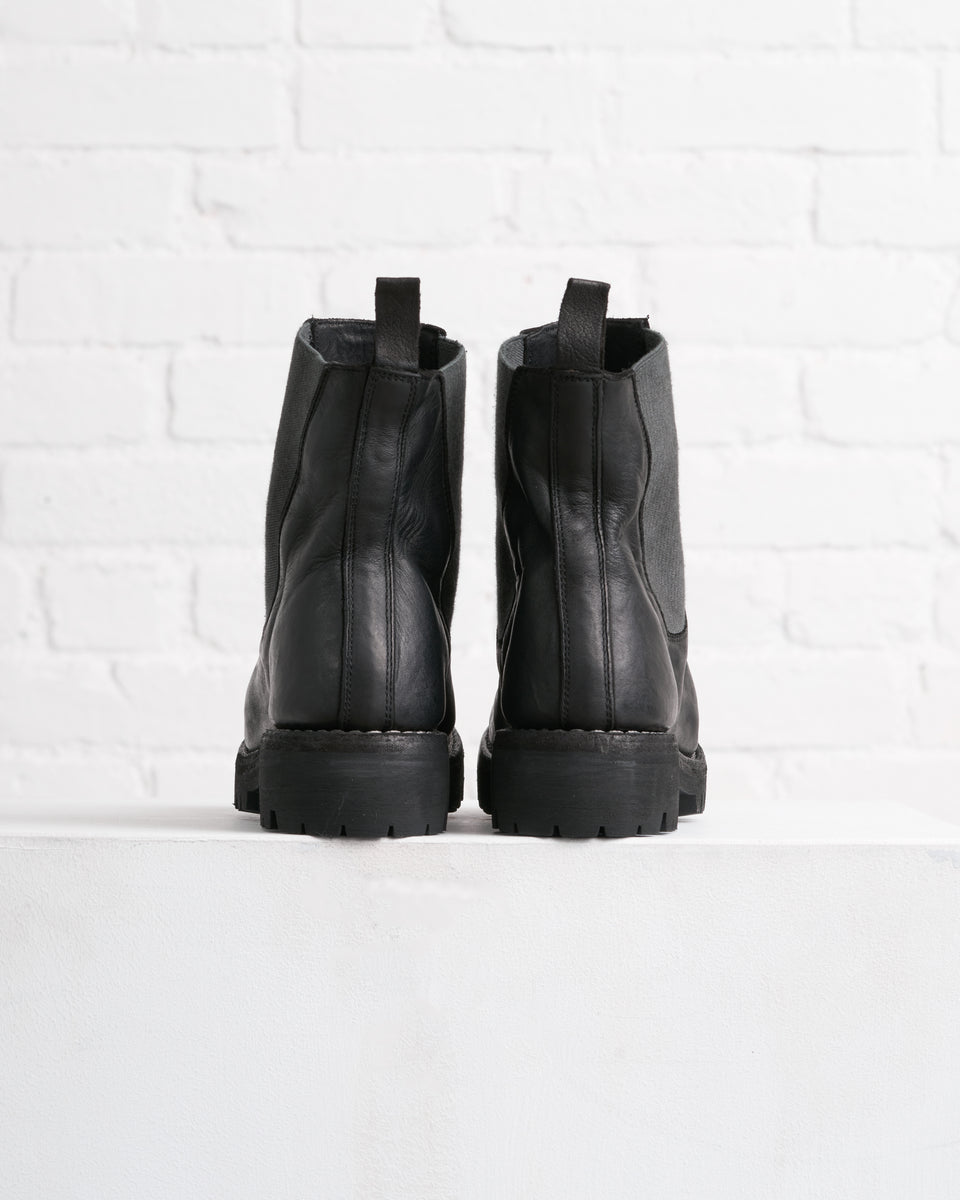 ミドルブーツ GUIDI Women Boots H9086VSOFTHORSEFULLGRAIN Black GUIDI, BLACK, FULL-GRAIN CHELSEA BOOTS – 180 The Store