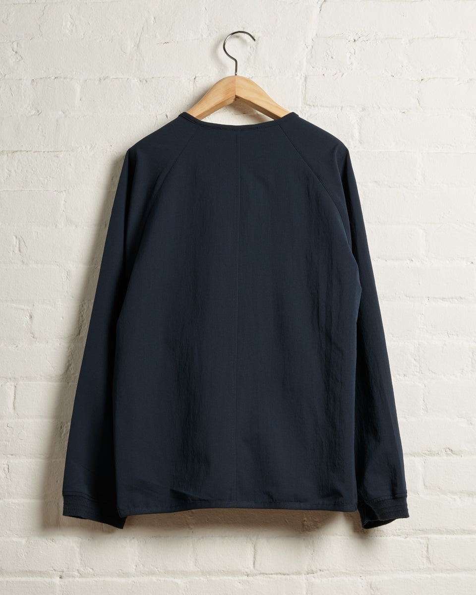 NANAMICA ALPHADRY CARDIGAN NAVY – 180 The Store