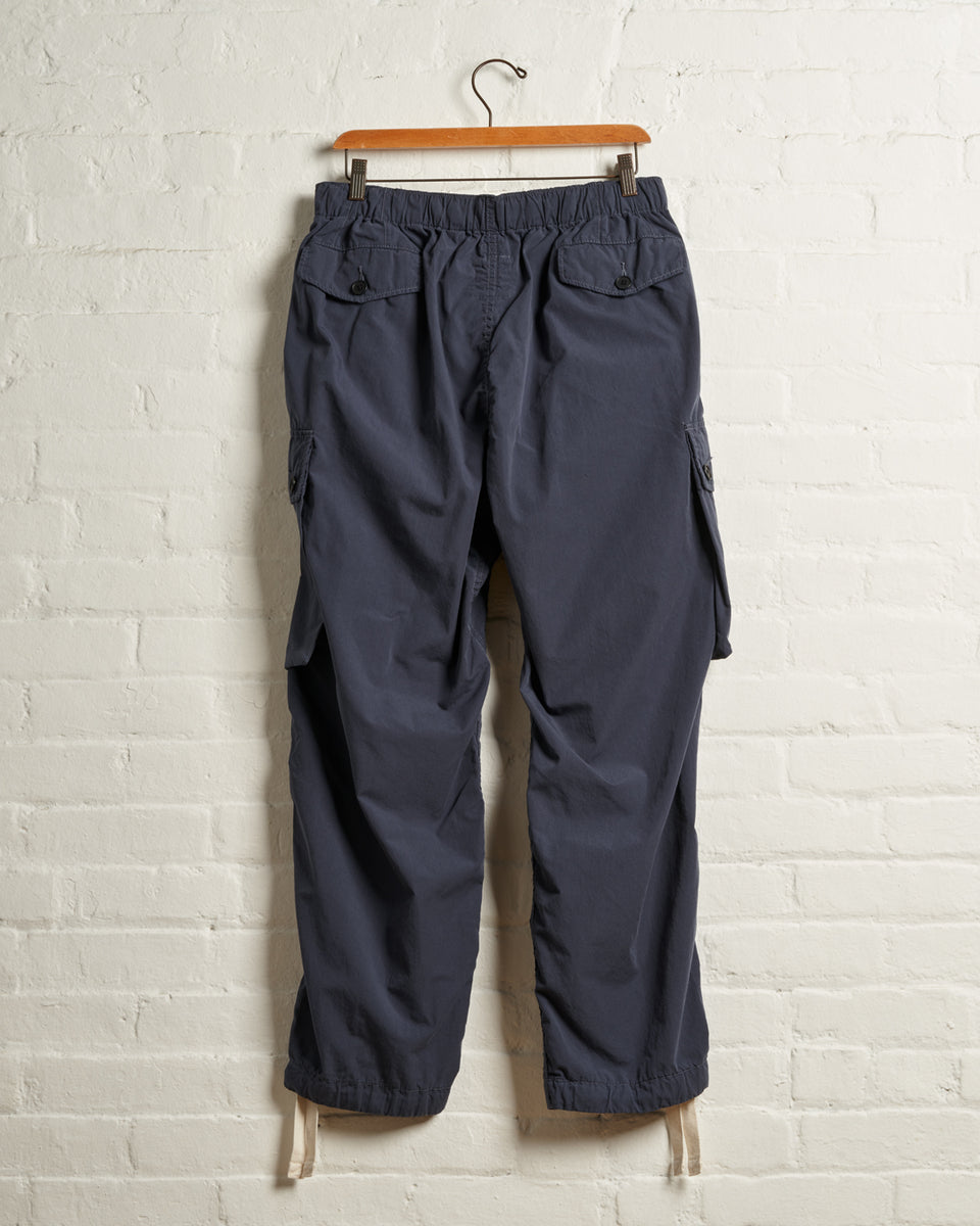 NANAMICA EASY CARGO PANTS MARINE NAVY