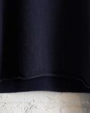 180 THE STORE ROLL NECK CREWNECK, 3 GAUGE, NAVY BLUE