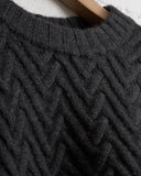 180 THE STORE, CABLE KNIT CREWNECK