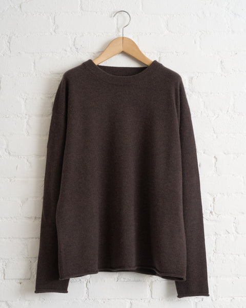 180 THE STORE, CREWNECK, 3 GAUGE, BROWN