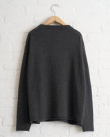180 THE STORE, CREWNECK, 3 GAUGE, CHARCOAL GREY