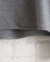 180 THE STORE ROLL NECK CREWNECK, 3 GAUGE, GREY