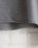 180 THE STORE ROLL NECK CREWNECK, 3 GAUGE, GREY