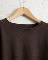 180 THE STORE ROLL NECK CREWNECK, 3 GAUGE, NAVY BLUE