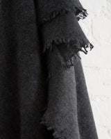 180 THE STORE CASHMERE SCARF, CHARCOAL GREY