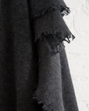 180 THE STORE CASHMERE SCARF, CHARCOAL GREY