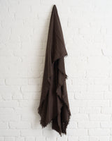 180 THE STORE CASHMERE SCARF, BROWN
