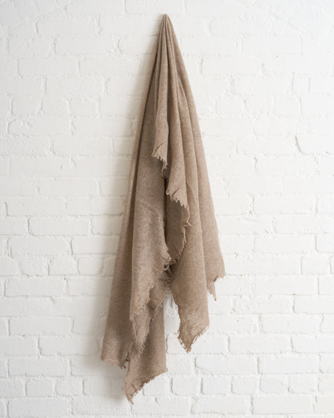 180 THE STORE CASHMERE SCARF, TAUPE