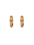 CARINA HARDY, PAVÉ HOOPS 18K GOLD