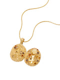 CARINA HARDY, PAVÉ LOCKET 18K GOLD