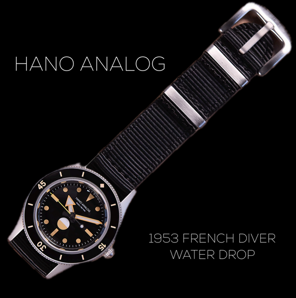 HANO ANALOG, 1953 French Diver Water Drop