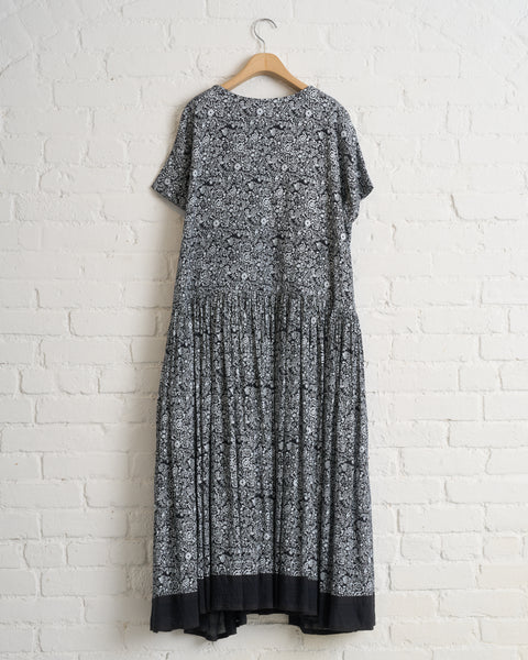 AODRESS HALF SLEEVE FRONT POCKET DRESS
