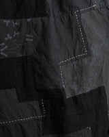 AODRESS #79 PATCHWORK PANT BLACK