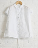 ALBUM DI FAMIGLIA, WHITE, SHORT SLEEVELESS SHIRT TC, 26S12_143