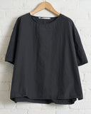 ALBUM DI FAMIGLIA, BLACK, SIMPLE T-SHIRT TC, 26S12_12
