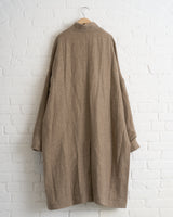 ALBUM DI FAMIGLIA, LOOSE COAT HW, MARRON GLACE
