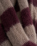 ALBUM DI FAMIGLIA, HK STRIPED SCARF PLUME