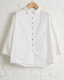 ALBUM DI FAMIGLIA, WHITE, SHORT COLLAR SHIRT TC, 26S12_56