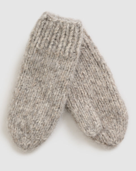 ALBUM DI FAMIGLIA, HAND CROCHET ECO MITTENS