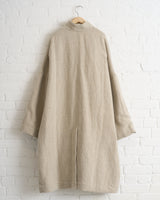 ALBUM DI FAMIGLIA, LOOSE COAT HW, NATURAL