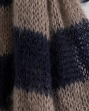 ALBUM DI FAMIGLIA, HK STRIPED SCARF PLUME
