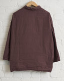 ALBUM DI FAMIGLIA, GRAPE, SHORT COLLAR SHIRT TC, 26S12_56