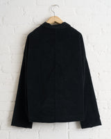ALBUM DI FAMIGLIA, SHIRT LOOSE BLAZER V, BLACK