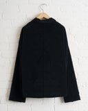 ALBUM DI FAMIGLIA, SHIRT LOOSE BLAZER V, BLACK