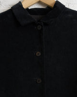 ALBUM DI FAMIGLIA, SHIRT LOOSE BLAZER V, BLACK
