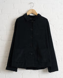 ALBUM DI FAMIGLIA, SHIRT LOOSE BLAZER V, BLACK