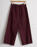 ALBUM DI FAMIGLIA, WIDE & SHORT TROUSERS WCC COTTON TWILL