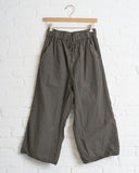 ALBUM DI FAMIGLIA, COTTON WIDE AND SHORT TROUSERS - GREY