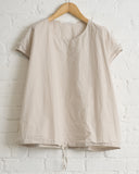 ALBUM DI FAMIGLIA, SLEEVELESS T-SHIRT TC, PEBBLE, 26S12_157