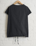 ALBUM DI FAMIGLIA, SLEEVELESS T-SHIRT TC, BLACK, 26S12_157