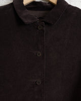 ALBUM DI FAMIGLIA, SHIRT LOOSE BLAZER V, CHOCOLATE