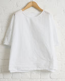 ALBUM DI FAMIGLIA, WHITE, SIMPLE T-SHIRT TC, 26S12_12