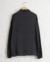 ALBUM DI FAMIGLIA, SHORT COLLAR SHIRT SC, BLACK