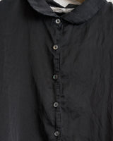 ALBUM DI FAMIGLIA, SHORT COLLAR SHIRT SC, BLACK