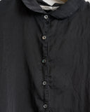 ALBUM DI FAMIGLIA, SHORT COLLAR SHIRT SC, BLACK
