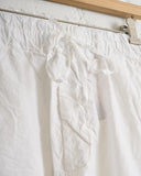 ALBUM DI FAMIGLIA, WIDE & SHORT TROUSERS TC, WHITE, 226S23_178