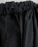 ALBUM DI FAMIGLIA, PLEATED SHORT SKIRT TC, BLACK, 26S32_03