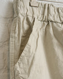 ALBUM DI FAMIGLIA, WIDE & SHORT TROUSERS CC, PEBBLE, 26S23_210