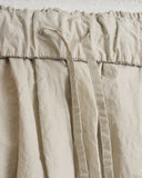 ALBUM DI FAMIGLIA, PLEATED SHORT SKIRT TC, PEBBLE, 26S32_03