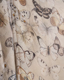 ALONPI, BUTTERFLY PRINT, DOUBLE PRINTED CASHMERE